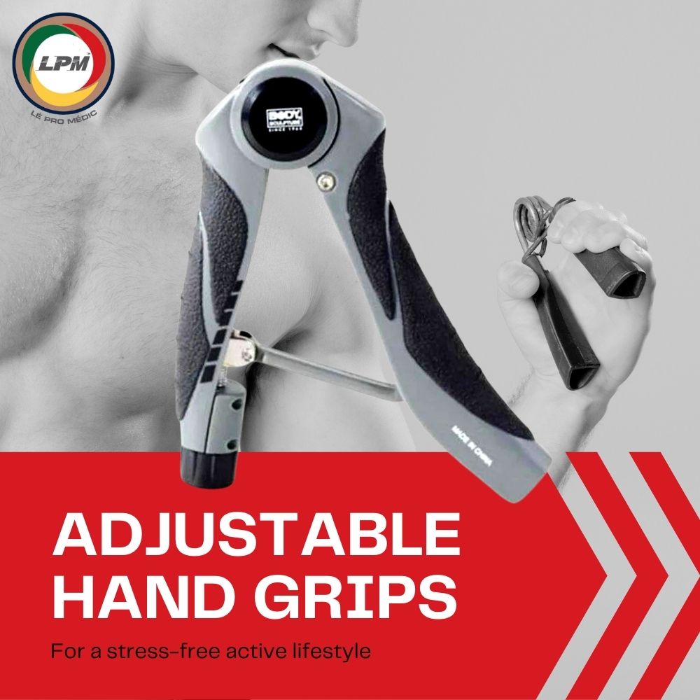 LPM Adjustable Hand Gripper BB918 Hand Grip Exercise Tool for Forearm ...