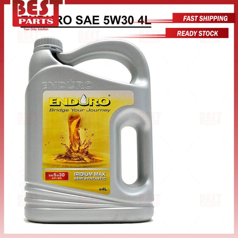 Tan Chong Engine Oil Enduro Semi Synthetic SAE 5W30 API SN Minyak Hitam