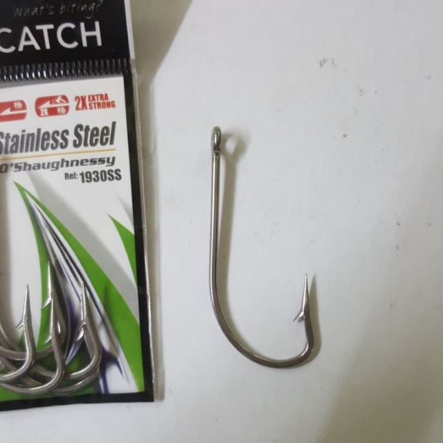 Sure catch o'shaufhnessy 6/0 / fishing hooks / mata kail SS / extra strong  1930ss