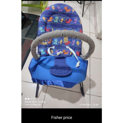 Fisher Price Rocker besi biru [prelove item] | Shopee Malaysia