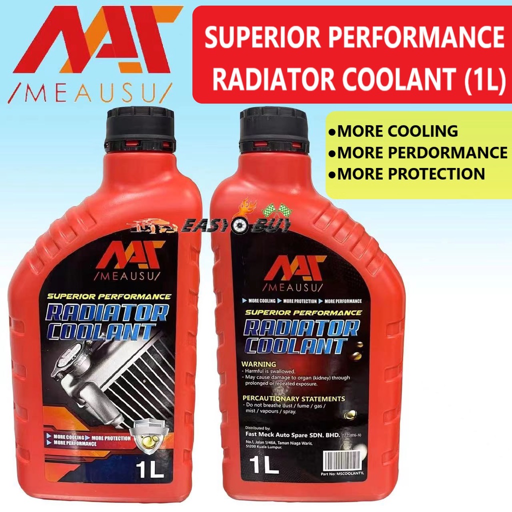 MEAUSU SUPERIOR PERFORMANCE SUPER LONG LIFE COOLANT (RED) ( 1 LITRE ...