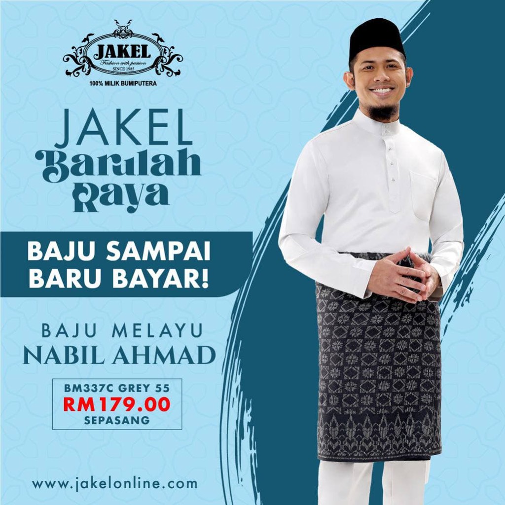 Jakel baju best sale melayu slim fit