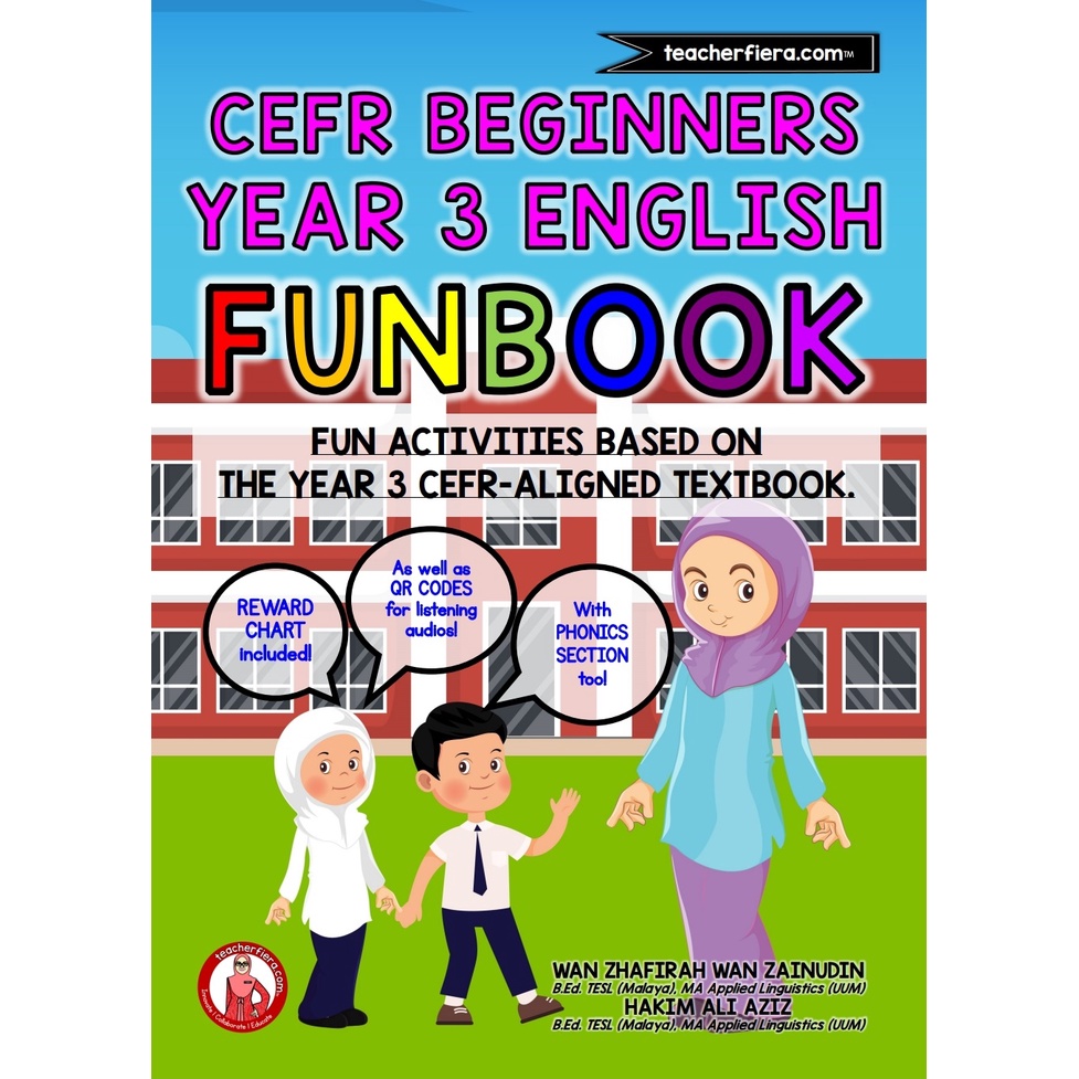 CEFR BEGINNERS: YEAR 3 ENGLISH FUNBOOK BY TEACHERFIERA.COM | Shopee ...