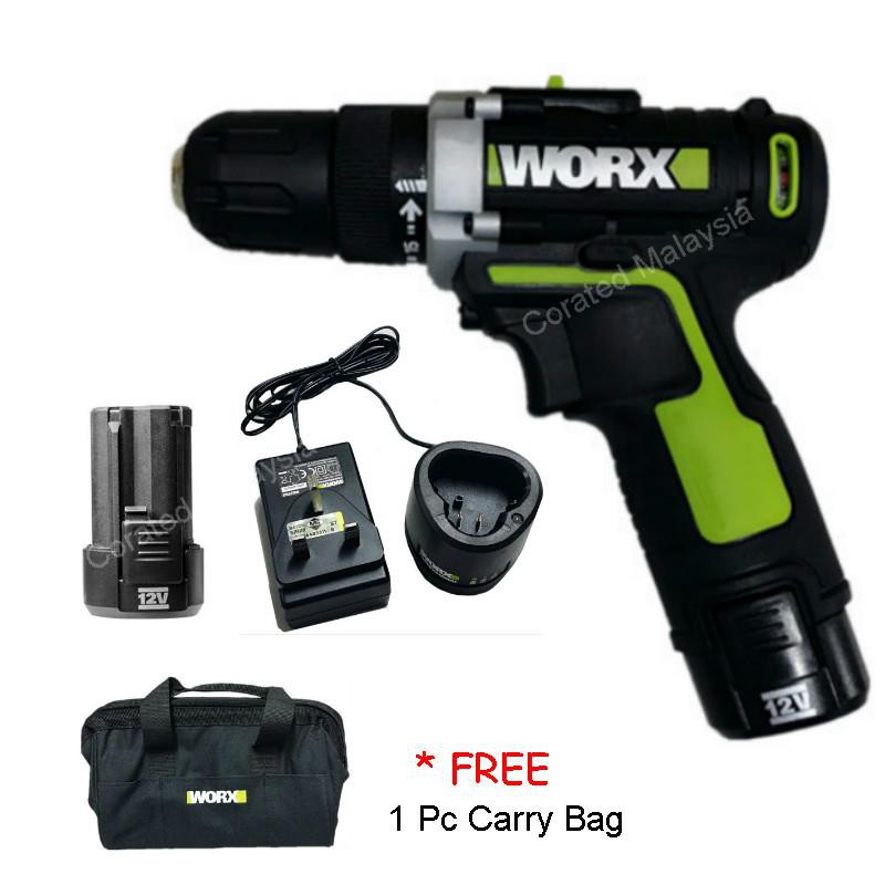 Worx 12v cordless online drill