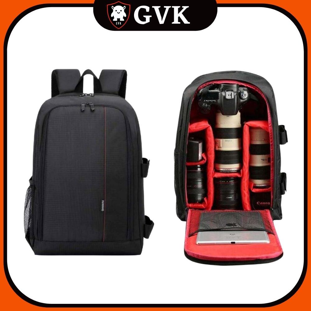 [READY STOCK] LAPTOP CAMERA BACKPACK Waterproof Fabric Shockproof DSLR Camera Bag 15.6" Laptop