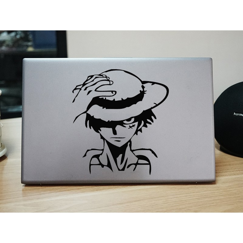 Luffy laptop sticker one piece custom cutting sticker | Shopee Malaysia