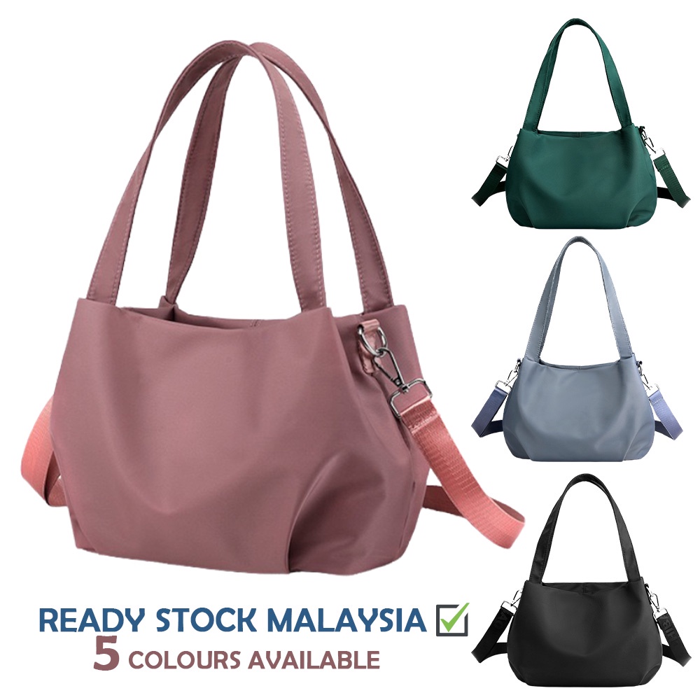 Women Mini Handbag Hand Carry Tote Bag Plain Sling Bag Beg Tangan Beg ...