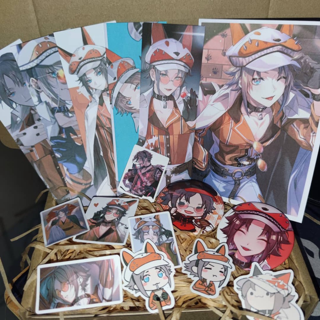 NIJISANJI EN LUXIEM Mysta Rias value gift box 彩虹社ミスタ・リアス礼盒 | Shopee ...