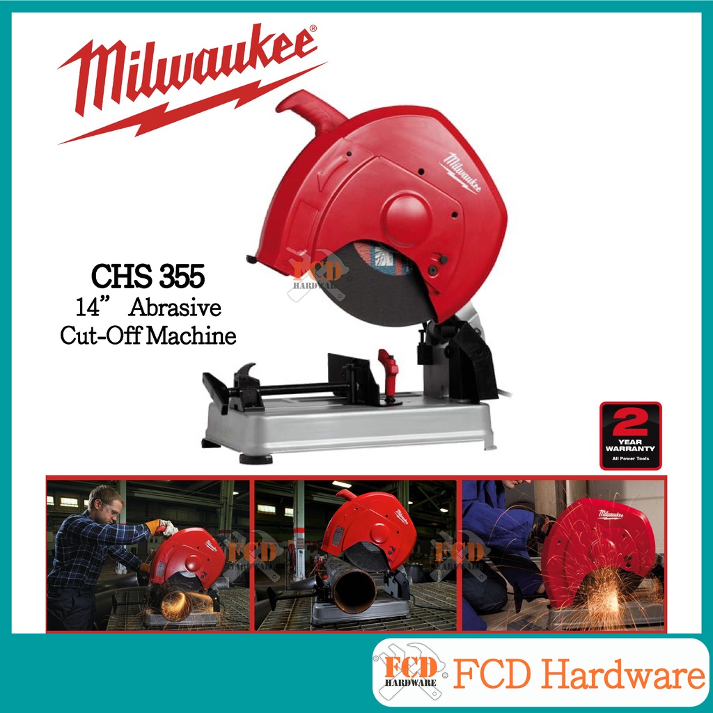 Milwaukee 14” Abrasive CutOff Machine Shopee Malaysia