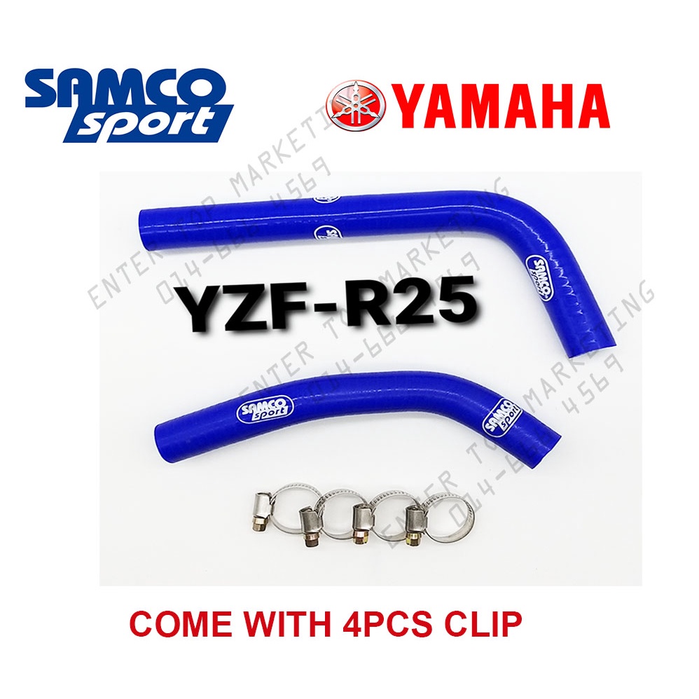 Samco Radiator Hose Y15 zr Lc135 Fz150 Nouvo LC Yzf R25 NVX155 NMAX NVX