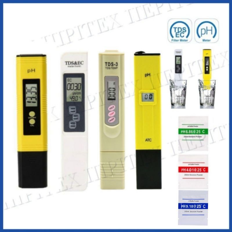 Digital PH / ATC PH / 3 In 1 TDS / LCD Digital TDS Meter Tester ...