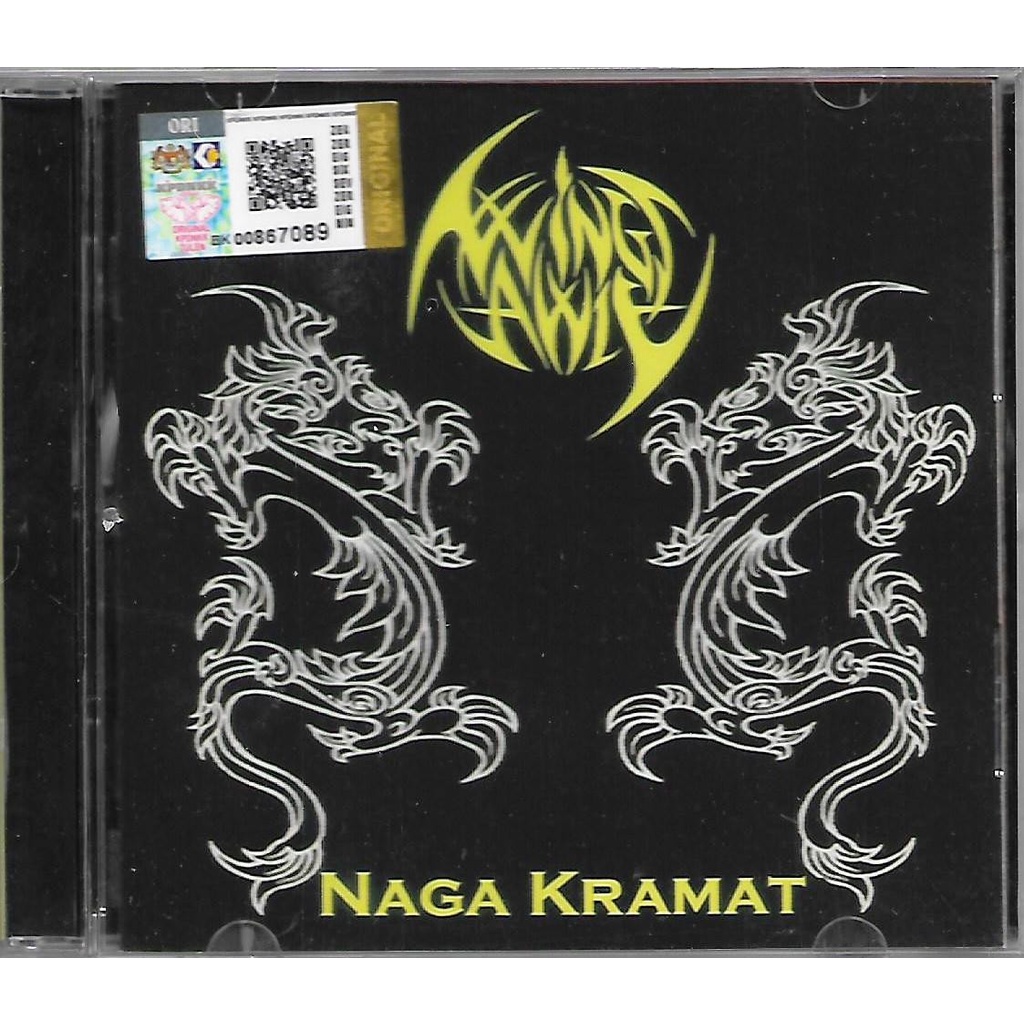 WINGS Awie Naga Kramat CD Lagu Rock Melayu Original New And Sealed ...