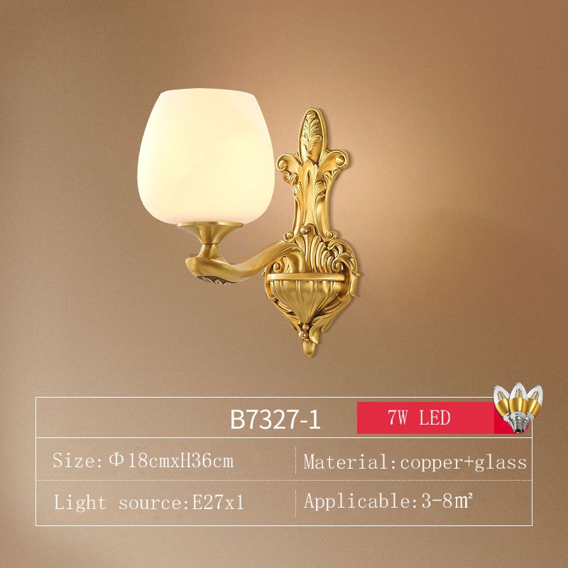 LOCO Copper Wall Light Indoor LED Light Dining Room Wall Light Living ...