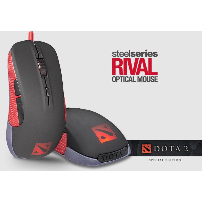 SteelSeries Rival 100 DOTA 2 Edition Gaming Mouse PN62346 | Shopee Malaysia