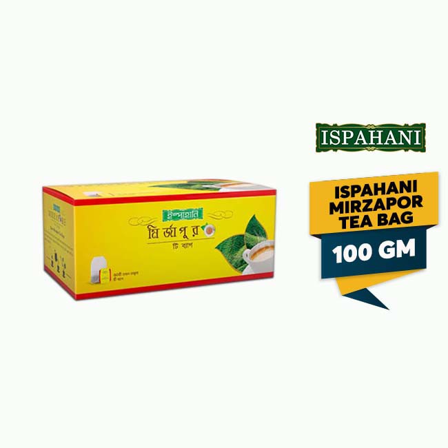 Ispahani Mirzapor Tea Bag 100 Gm50 Tea Bag Shopee Malaysia