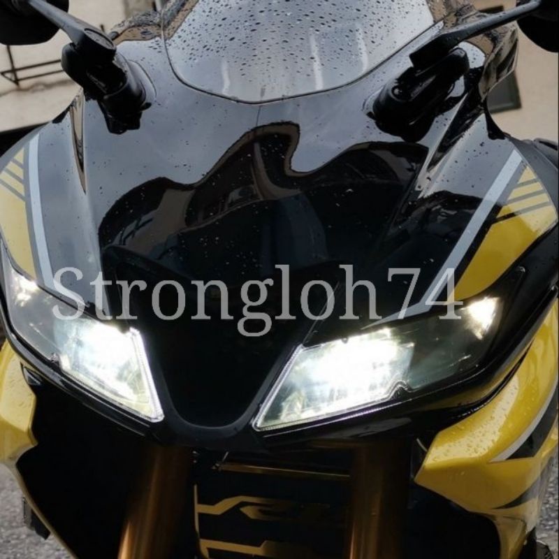 Yamaha R15 sticker tinted HEADLAMP | Shopee Malaysia