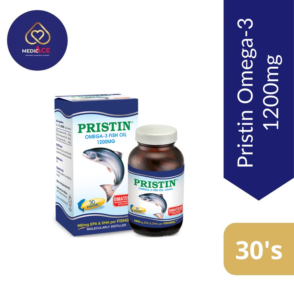 THC Pristin Omega 3 Fish Oil 1200mg 30's (Exp 01/2025) Shopee Malaysia