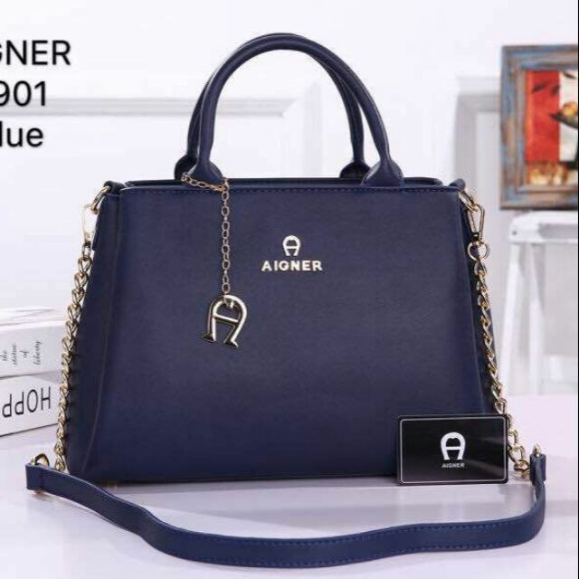 Aigner Fashioned Handbag Shopee Malaysia