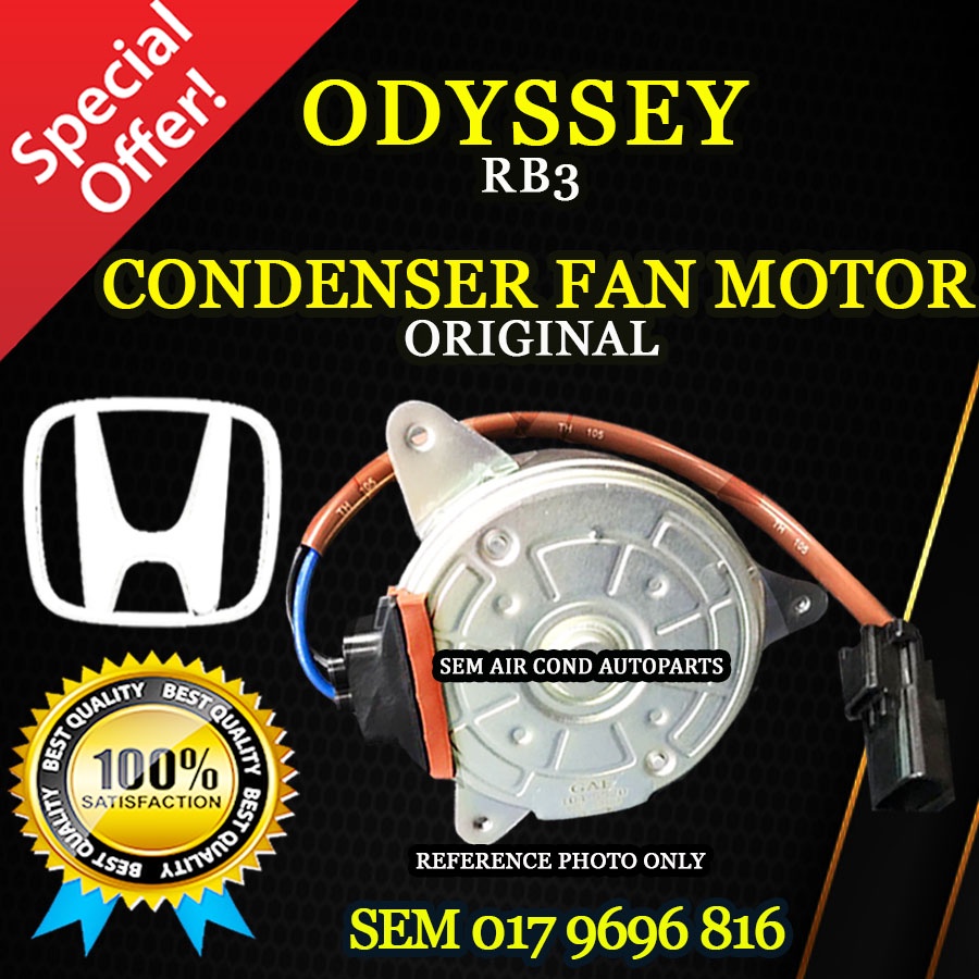 HONDA ODYSSEY RB3 ORIGINAL CONDENSER FAN MOTOR (CAR AIRCOND SYSTEM