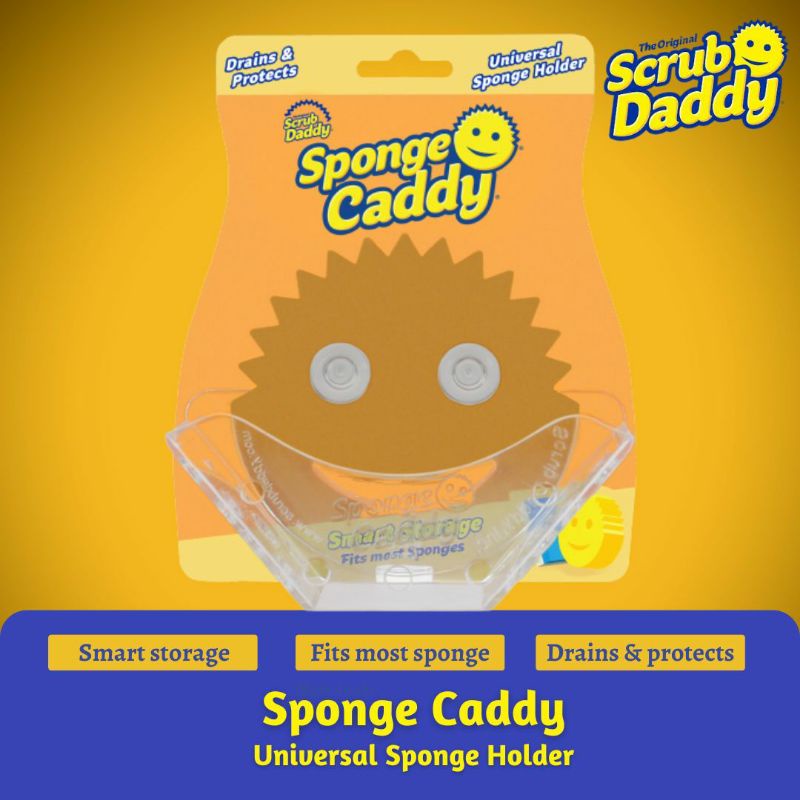New Scrub Daddy Sponge Caddy Smart Storage Universal Sponge Holder
