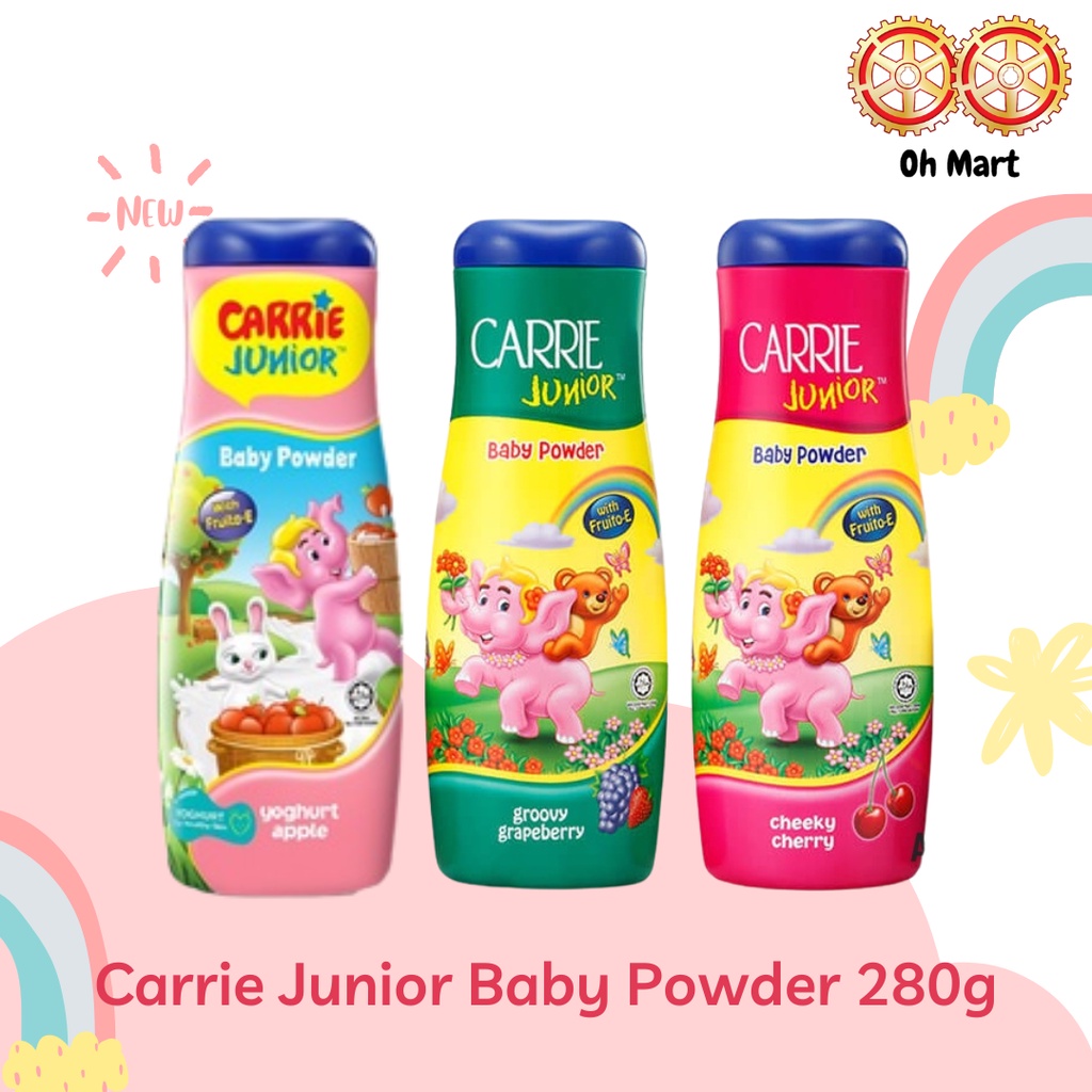 Carrie Junior Baby Powder Cheeky Cherry/ Groovy Grapeberry/Yoghurt ...