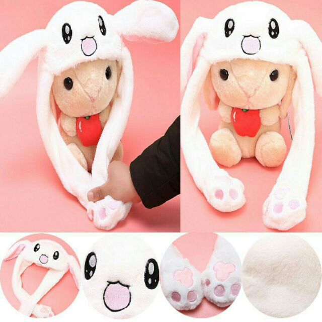 K-POP MOVING EAR BUNNY HAT (from Korea) | Shopee Malaysia