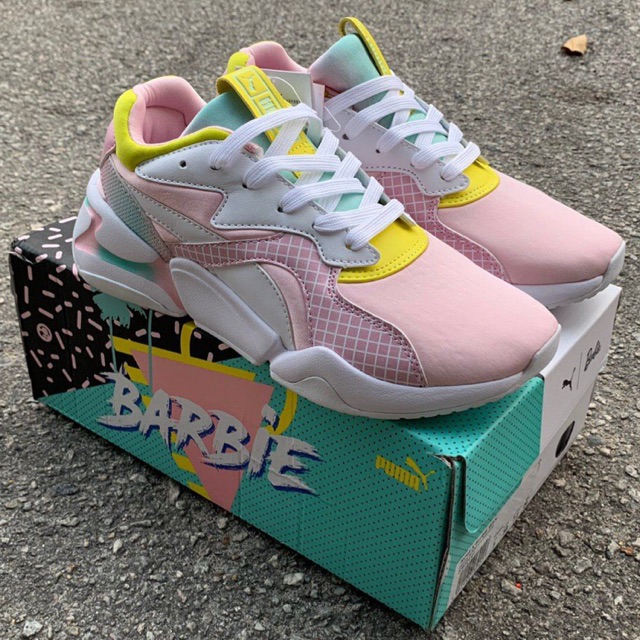 Kasut hotsell puma barbie