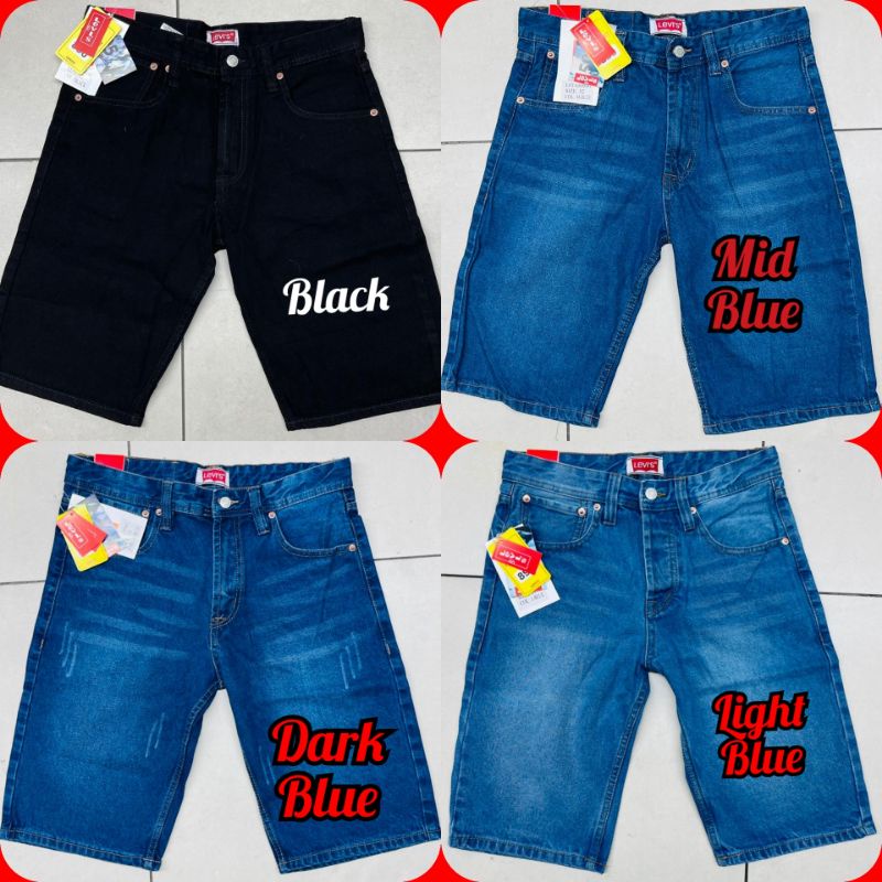 seluar-jeans-pendek-lelaki-men-s-short-jeans-pant-shopee-malaysia