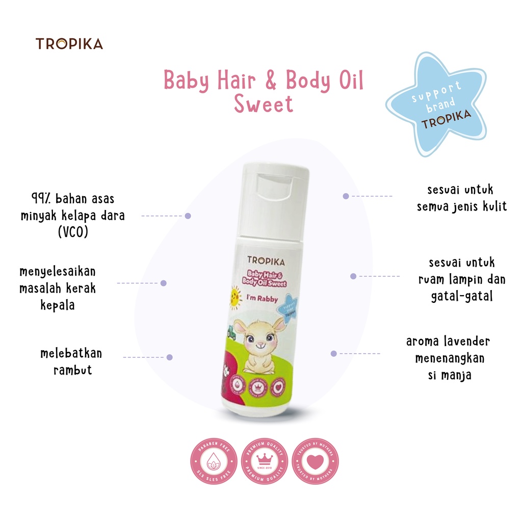 Tropika Body Oil Citronella (30ml) - Prices and Promotions - Apr 2023 |  Shopee Malaysia