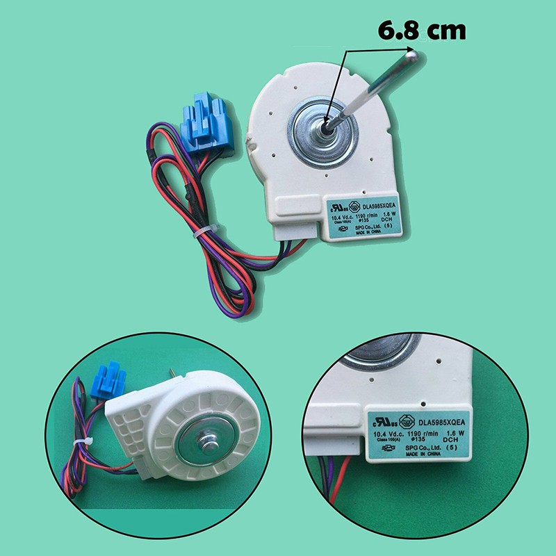 Parts For Midea Freezer Refrigerator Brushless Fan Motor DLA5985XQEA