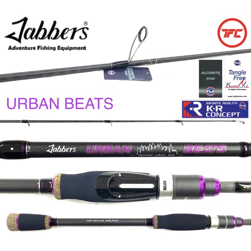 JABBERS Urban Beats The Deft Flicker Limber Launcher Baitcast
