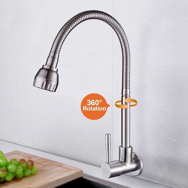 Flexible on sale kitchen tap