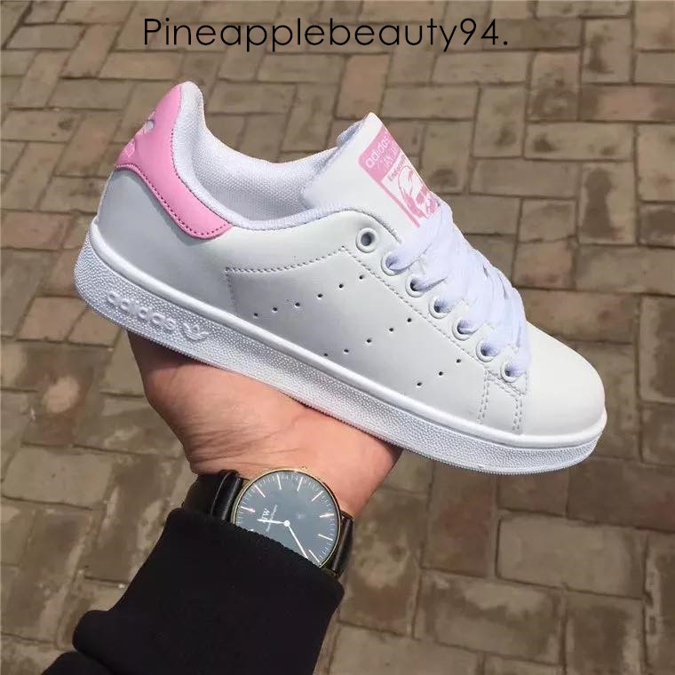 Stan smith shop shoes light pink