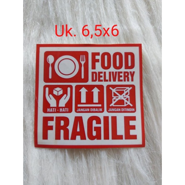 Fragile Sticker CANNOT CUSTOM | Shopee Malaysia