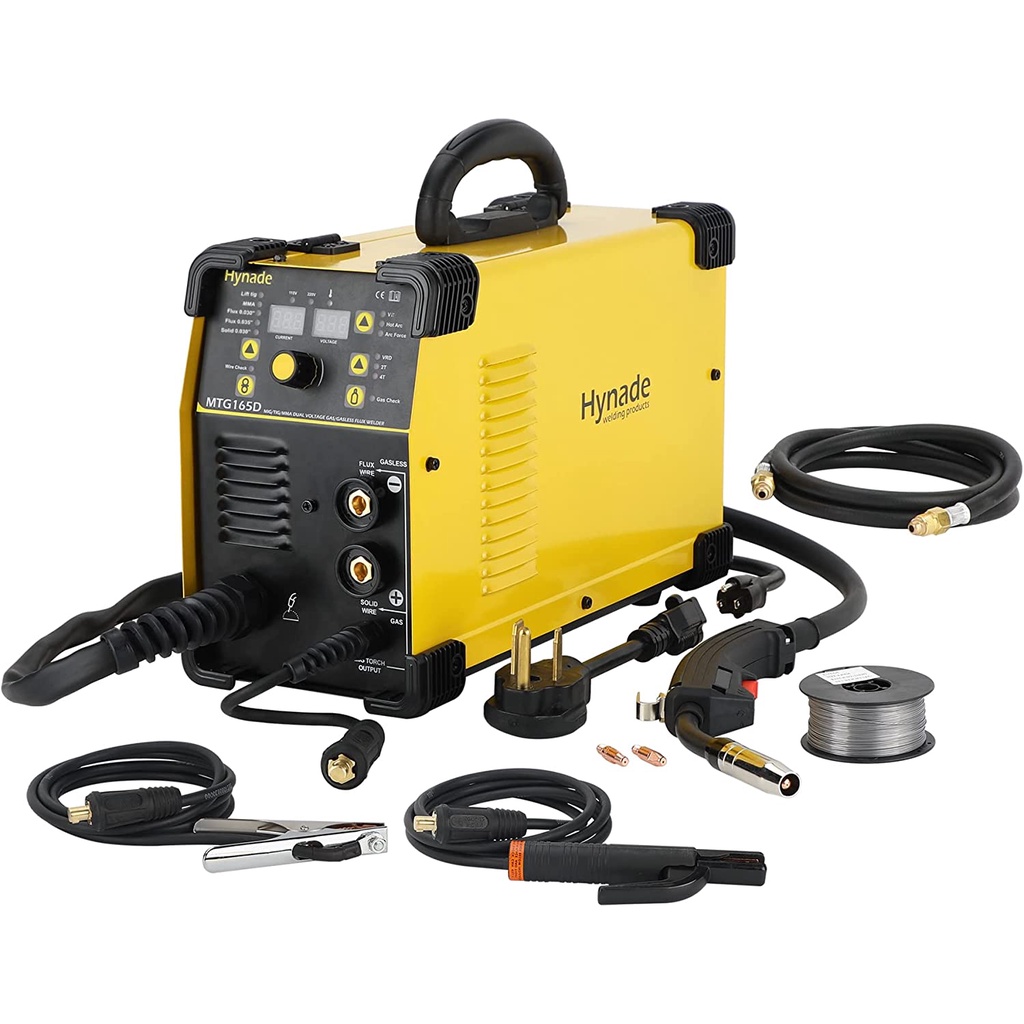 Mig Tig MMA 3 in 1 Welder Mig Lift Tig Arc Welding Machine Dual Voltage ...