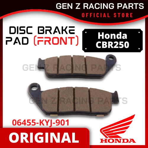 Honda Cbr250 Cbr250r Disc Brake Pad Set Front Depan Originalbrek Pad Set Disk Brake Pad 7075