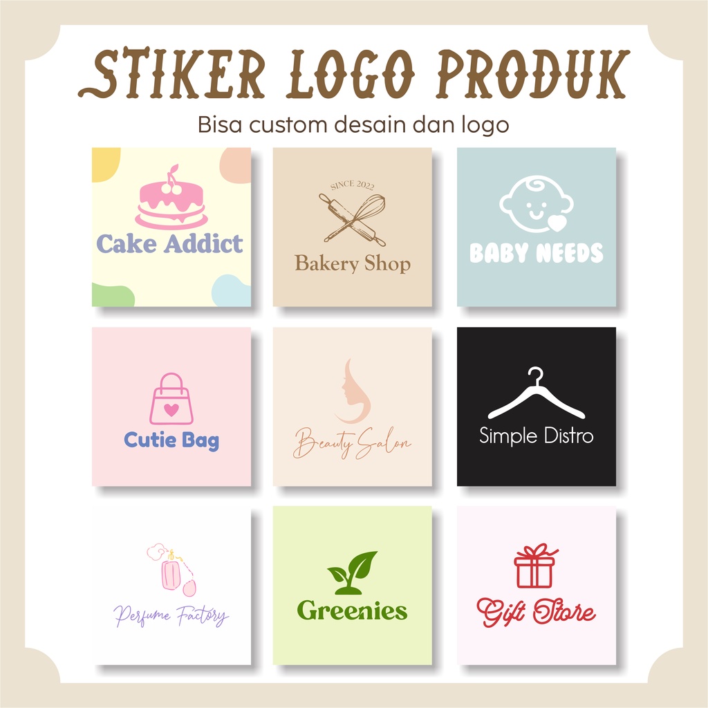 Product LOGO STICKER Packaging CUSTOM JAR Bottle STICKER | Jar Sticker ...