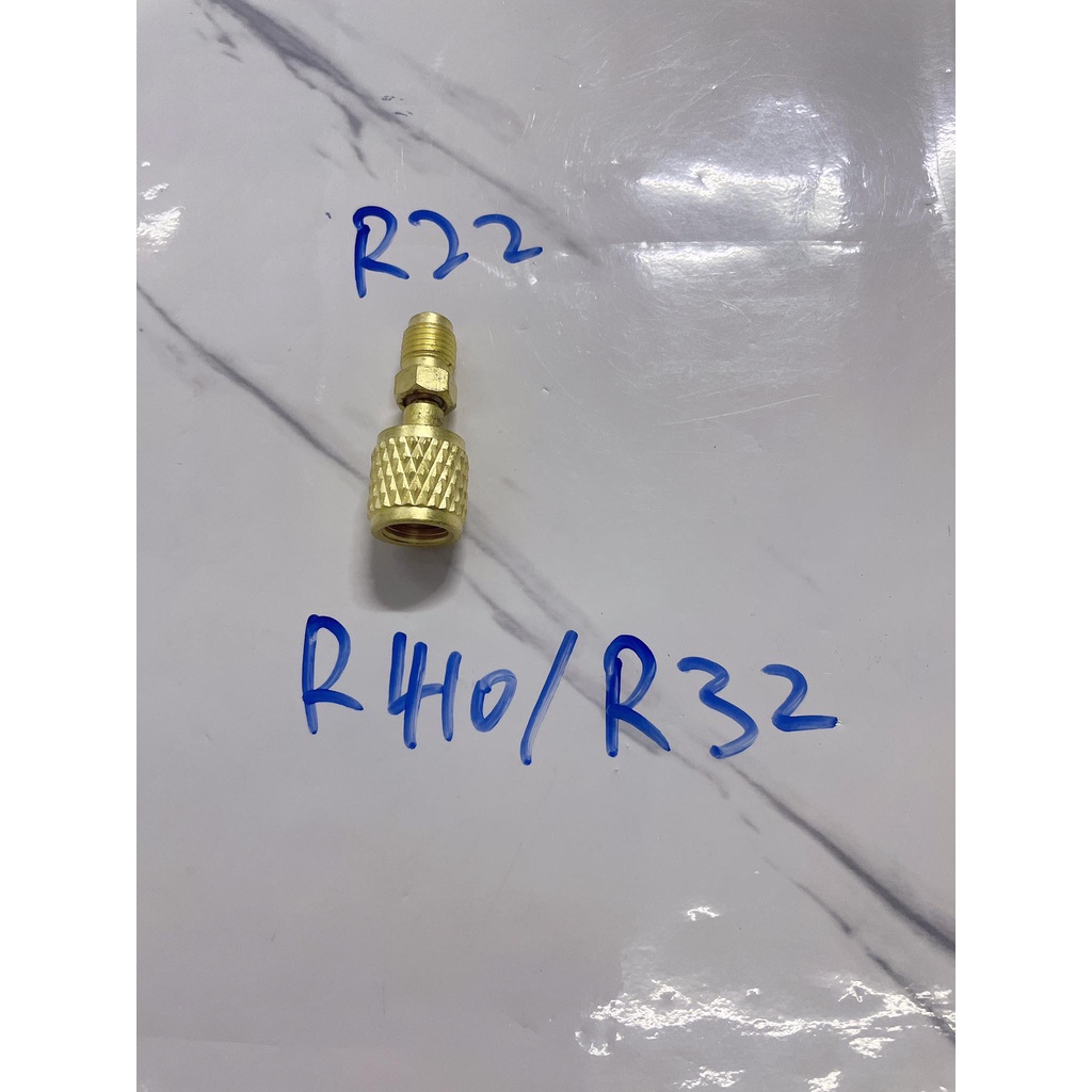 Adapter Charging Hose converter gas pipe r22 adapter r410a r32 aircond ...