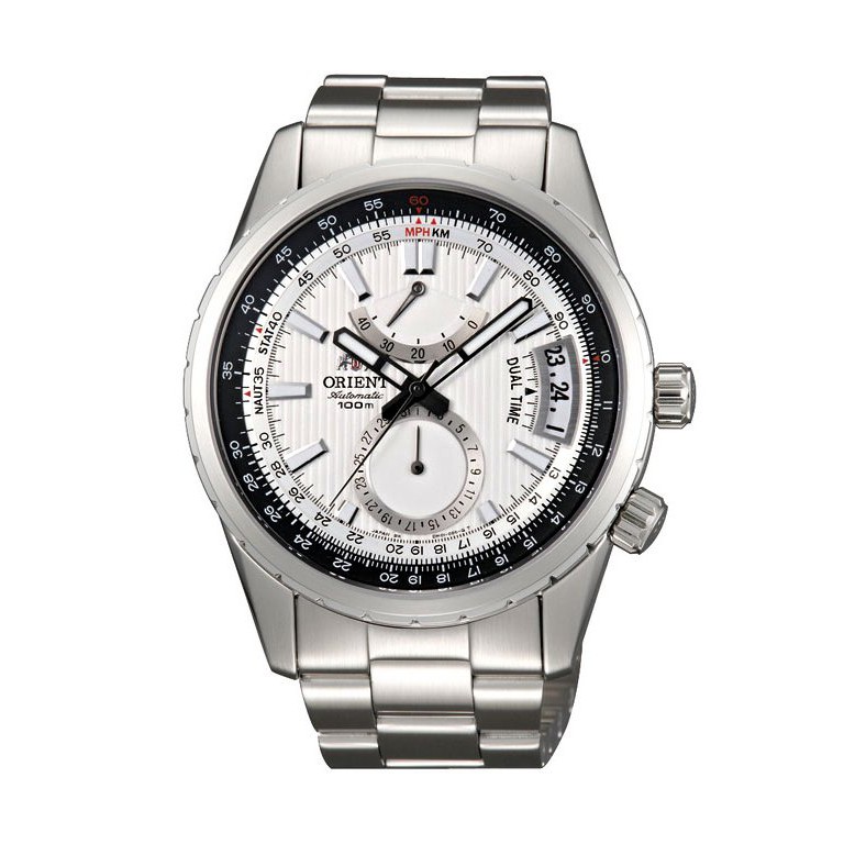 Orient dual time discount watch