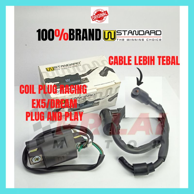 PLUG COIL / BODY COIL EX5/DREAM RACING WSTANDART Shopee Malaysia