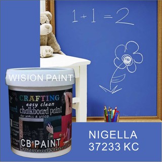 CHALKBOARD PAINT ( 1L ) CRAFTING EASY CLEAN FOR INTERIOR & EXTERIOR WALL  PAINT / PAPAN KAPUR CAT / chalk board m
