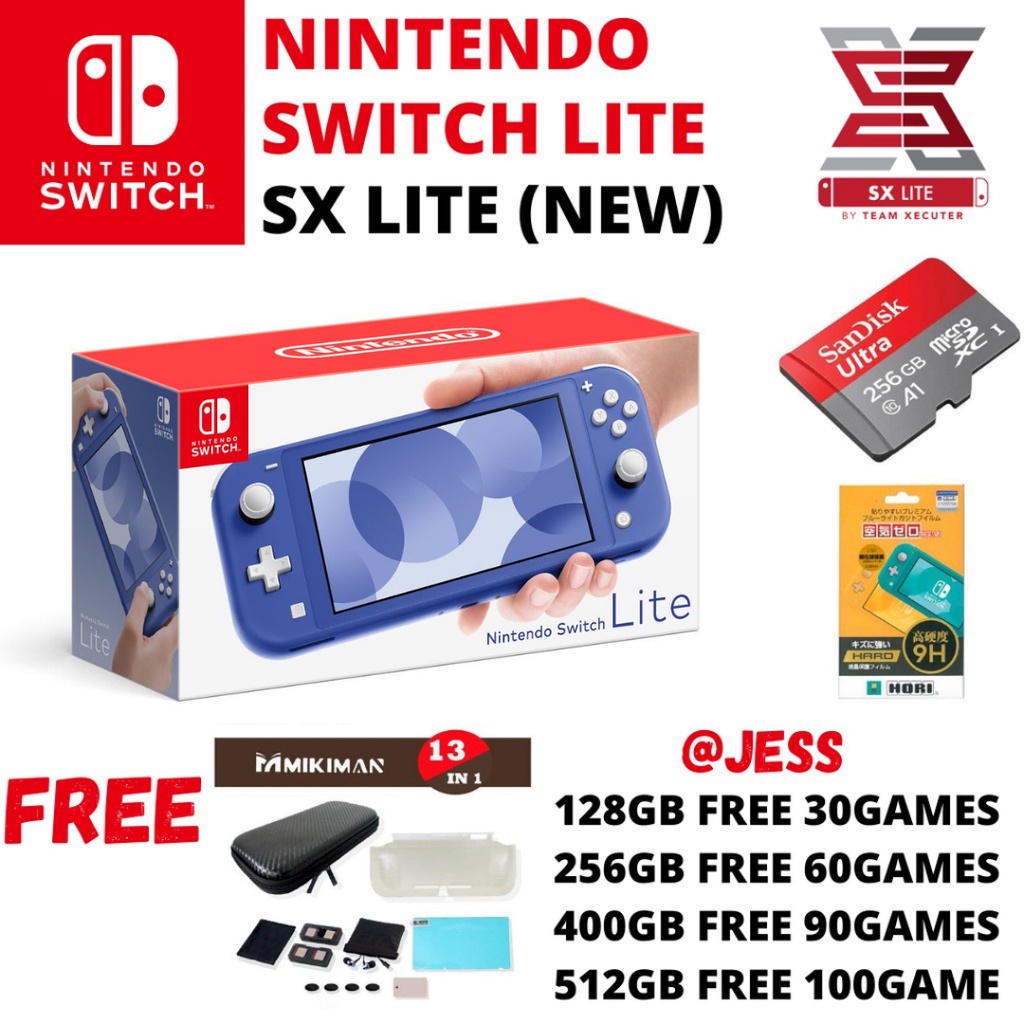 Nintendo Switch Lite (Jailbreak) with free games Shopee Malaysia