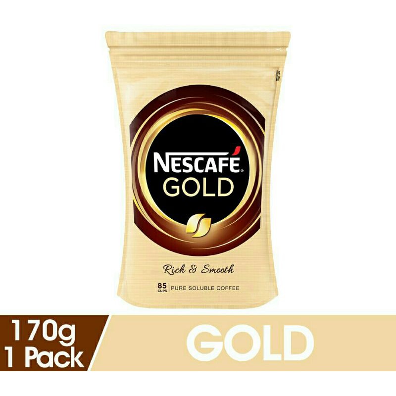 Nescafe Gold Refill Pack 170g (Expiry date: 2025) | Shopee Malaysia