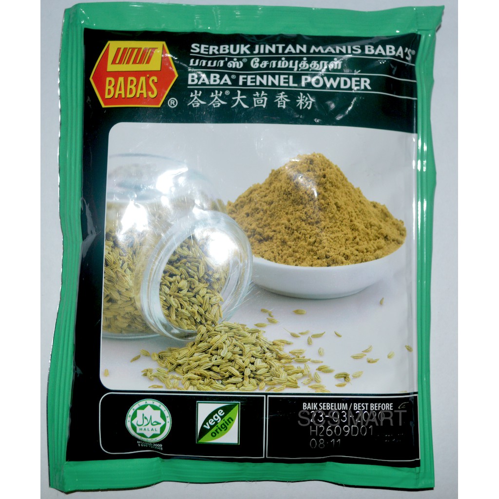 Fennel powder 2025 in malay