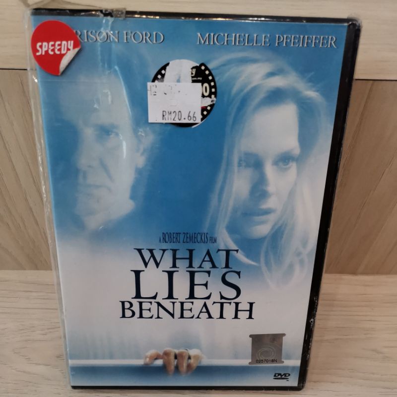 DVD scary movies WHAT LIES BENEATH Harrison Ford Michelle Pfeiffer