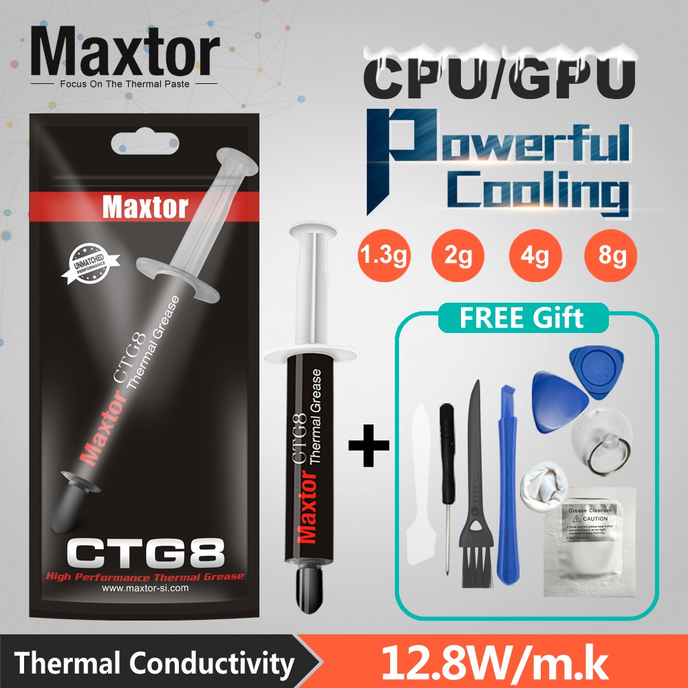 Maxtor CTG8D 12.8W/mk Thermal Paste Laptop PC Motherboard Desktop CPU