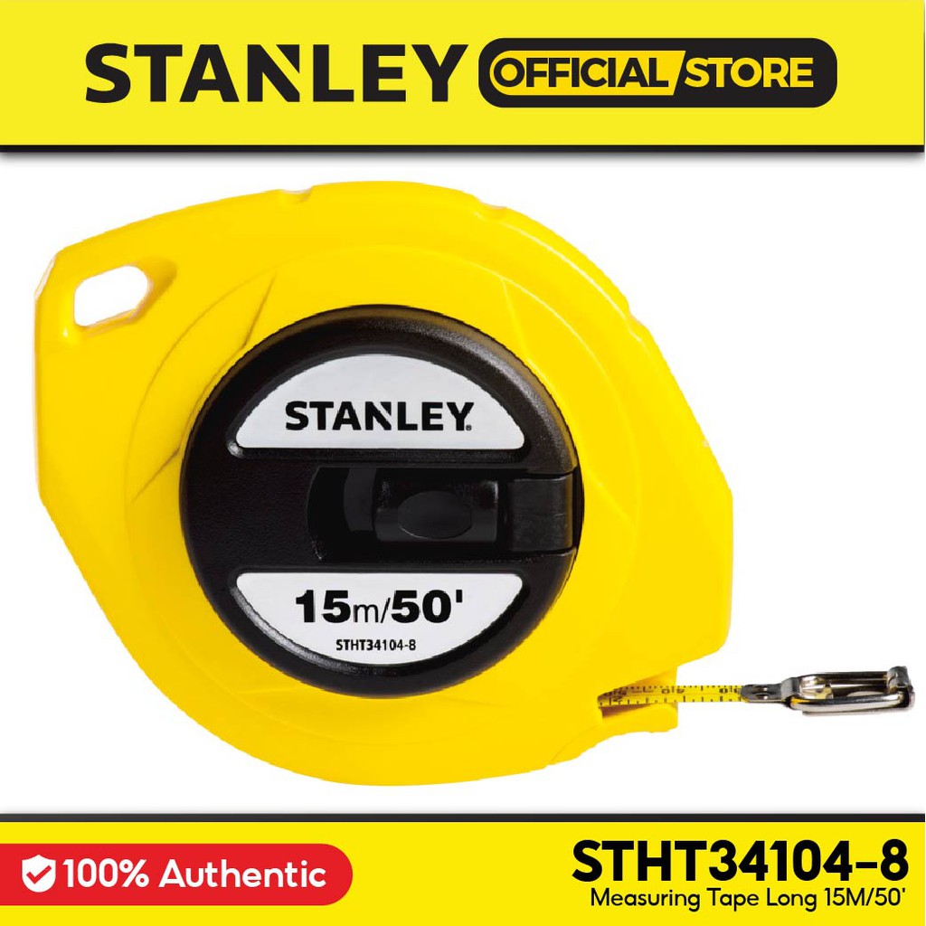 Stanley Measuring Tape Long S (15m/50") 34-104N / STHT34104-8 | Shopee ...