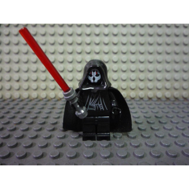 Custom Lego star Wars Sith Lord Darth Nihilus w Lightsaber Mini