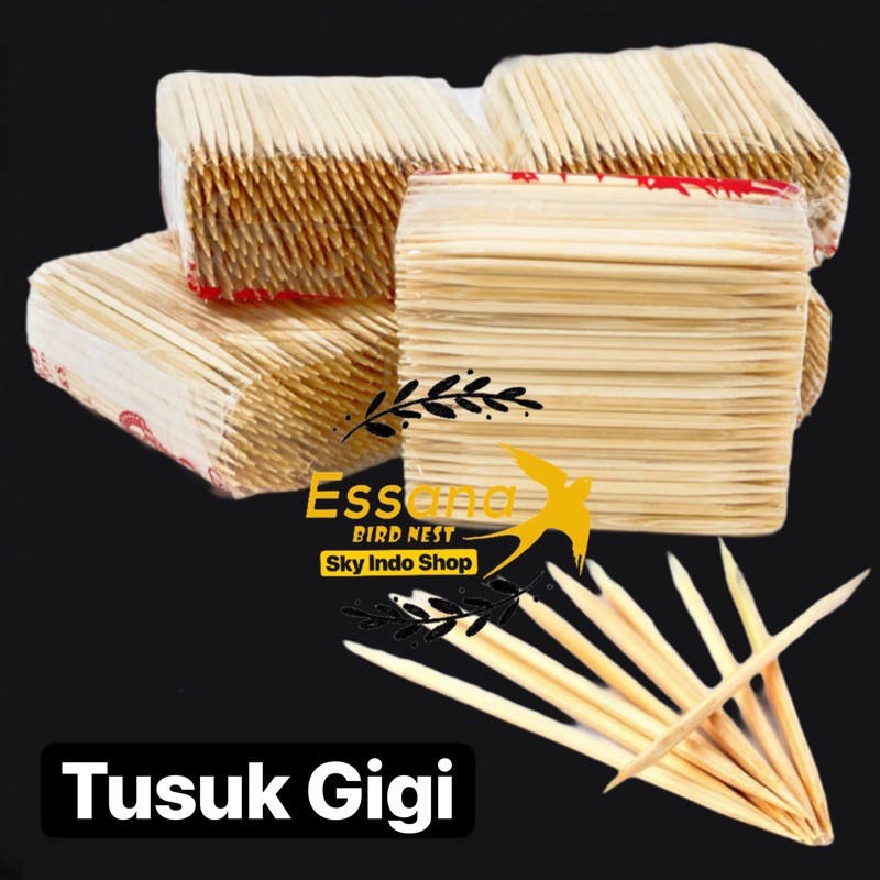 Bamboo Toothpicks (1 Bks) | Shopee Malaysia