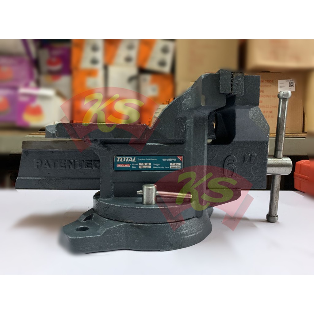original set Total 6” Bench Vice | Shopee Malaysia